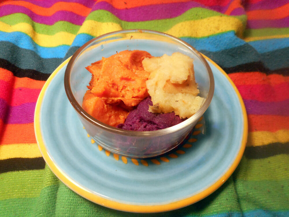 Baked, organic, homemade sweet potato treats