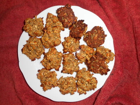 My homemade, organic, oatmeal dog treats